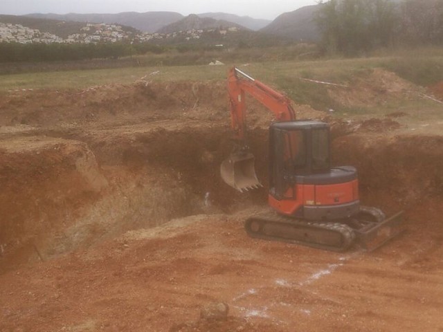 Basement and foundation in Beniarbeig